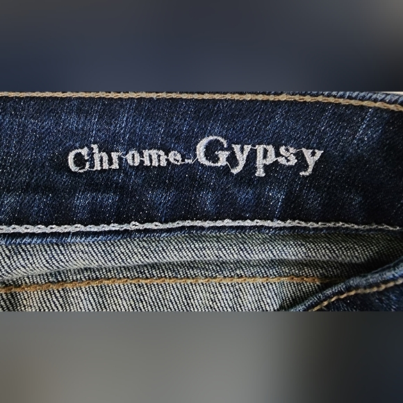 Cowgirl Tuff Co. Women's Western Riding Jeans - Chrome Gypsy 32/31 Bootcut - Picture 12 of 15